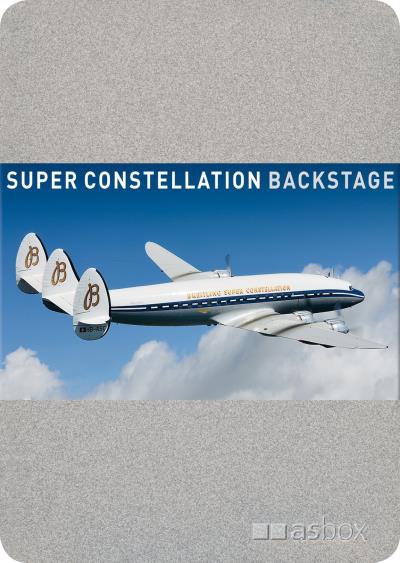 Super constellation - backstage, postkartenbox