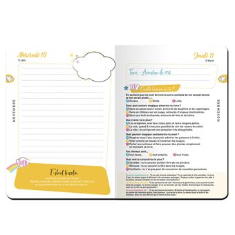 Agenda Licornes 2021-2022 à personnaliser