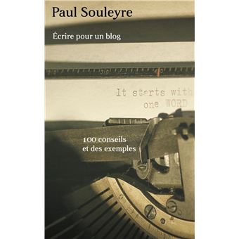 Écrire pour un blog