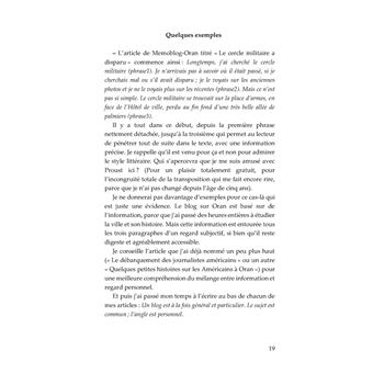 Écrire pour un blog