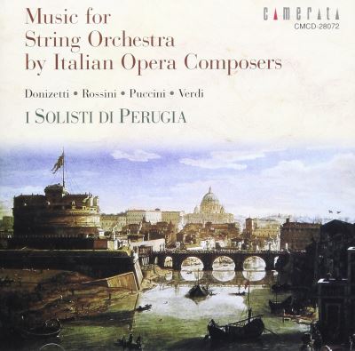 Music for string orchestra byitalian opera
