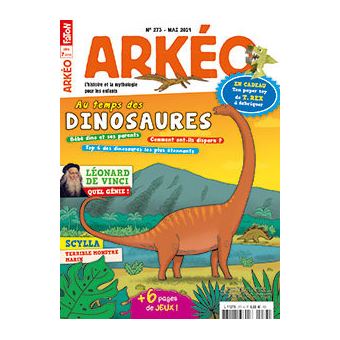 Arkéo Junior N°273 Les dinosaures - mai 2019