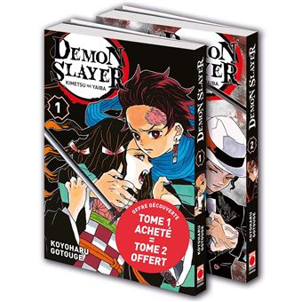 Demon Slayer - Pack découverte T01 & T02