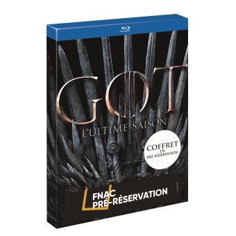 Game Of Thrones, Le trÃ´ne de ferGame of Thrones Saison 8 Coffret de prÃ©-rÃ©servation Edition SpÃ©ciale Fnac Blu-ray