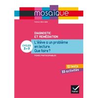 Mosaïque - Diagnostic et remédiation - L'élève a un problème en lecture, que faire ?