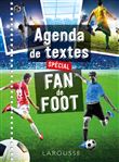 Agenda de textes  spécial Fan de foot