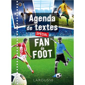 Agenda de textes  spécial Fan de foot