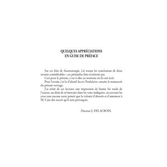 Traité de thaumaturgie