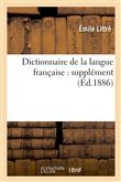 Dictionnaire de la langue française : supplément