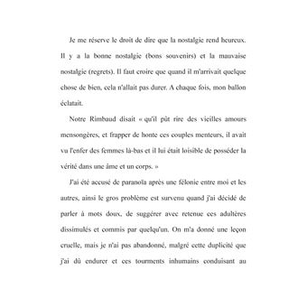Si tu veux être aimé, meurs ou envole-toi.