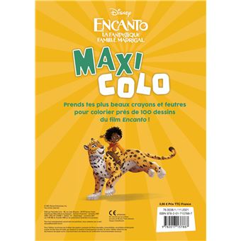 ENCANTO, LA FANTASTIQUE FAMILLE MADRIGAL - Maxi Colo - Disney