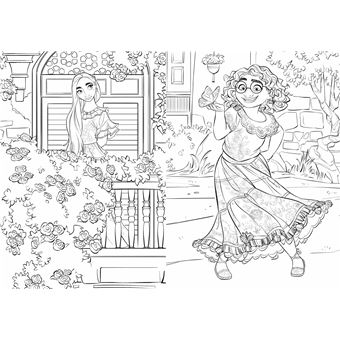 ENCANTO, LA FANTASTIQUE FAMILLE MADRIGAL - Maxi Colo - Disney