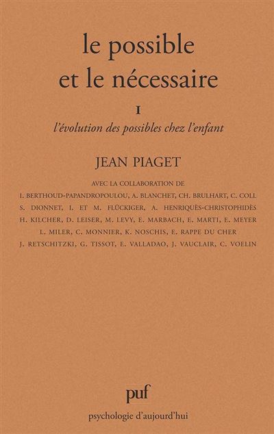 L'Evolution des possibles chez l'enfant