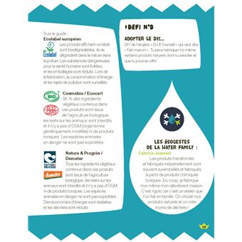 Protégeons l'eau - Manuel de l'apprenti écolo