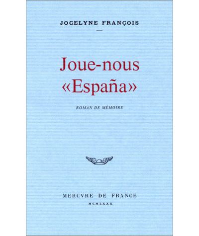 Joue-nous `espana'