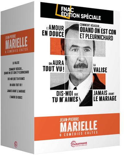 Coffret Jean-Pierre Marielle 6 Comédies Cultes Edition Spéciale Fnac DVD