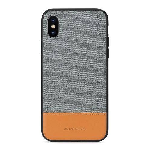 Meleovo Fabric Iphone Light Grey XR Cover