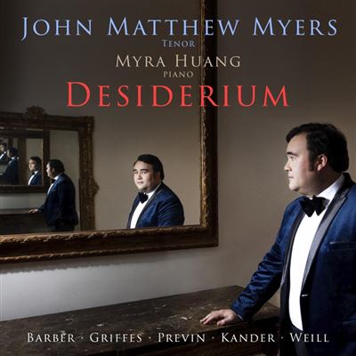 Desiderium - Mélodies de compositeurs américains du XXème siècle