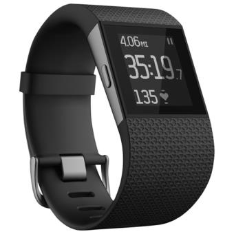 Montre Sport Fitbit Cardio + GPS Surge Noir Taille S - Bracelet connecté -  Achat & prix