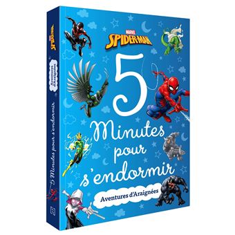 SPIDER-MAN - 5 minutes pour s'endormir - Vol.2 - Aventures d'Araignées - Marvel