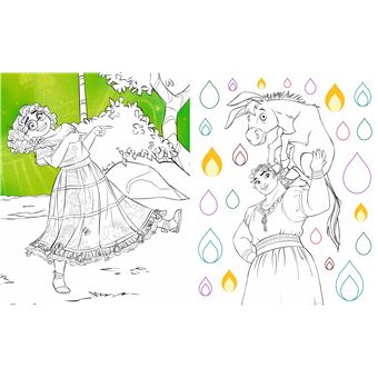 ENCANTO, LA FANTASTIQUE FAMILLE MADRIGAL - Mes coloriages de rêves - Disney