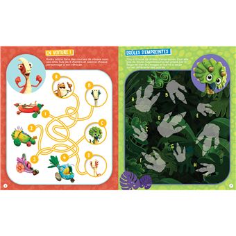 Mon cahier d'autocollants, Le monde de Gigantosaurus