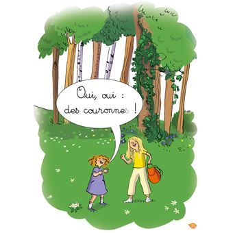 La couronne de fleurs niveau 3 - J'apprends à lire Montessori