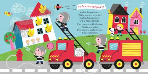 Au feu les pompiers, j'ai le coeur qui brûle (French Edition
