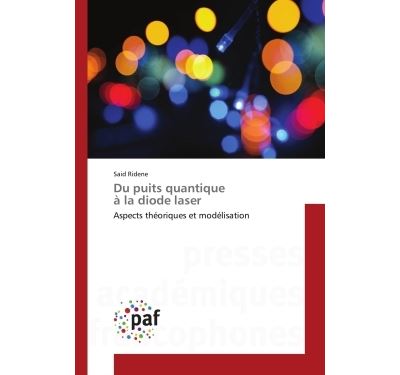 Du puits quantique a la diode laser - aspects theoriques et