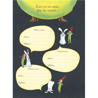 Le Cahier de textes de Cornebidouille