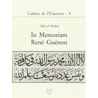 In memoriam René Guénon - 1
