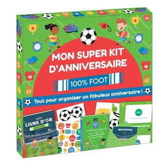 Mon super kit d'anniversaire 100% foot