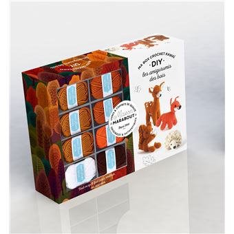 Coffret - Ma box crochet Kawaii - Les amigurumis des bois