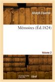 Mémoires. Volume 2