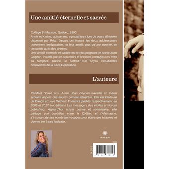 Une amitié éternelle et sacrée