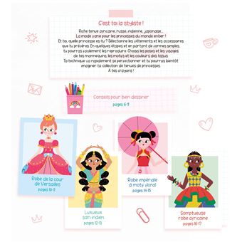 Mes dessins de mode - Robes de princesses