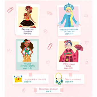 Mes dessins de mode - Robes de princesses