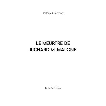 Le Meurtre de Richard McMalone