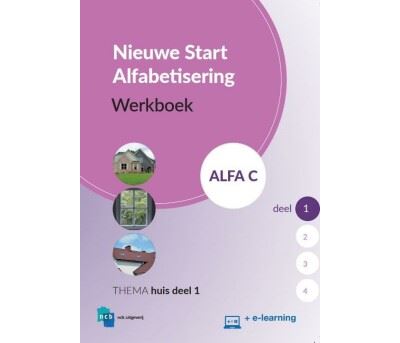 Nieuwe Start Alfabetisering Werkboek Alfa C Deel 1 + e-learning