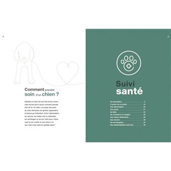 Le carnet de mon chien : suivi santé, éducation, toilettage