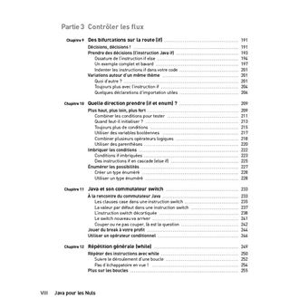 Java Pour les Nuls, 5e