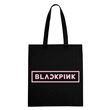 Tote Bag Blackpink Logo Noir Exclusivité Fnac