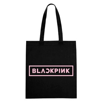 Tote Bag Blackpink Logo Noir Exclusivité Fnac