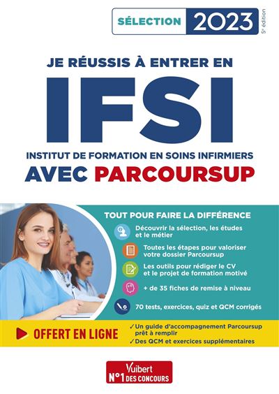 Je réussis mon entrée en IFSI avec Parcoursup