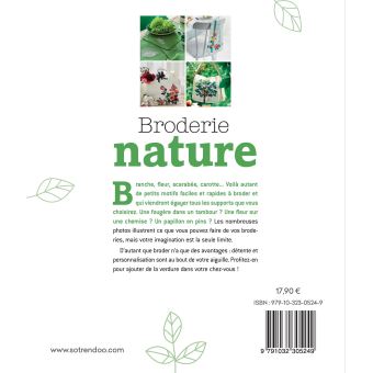 Broderie nature