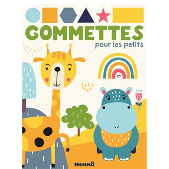 Gommettes pour les petits (Girafe-hippo)