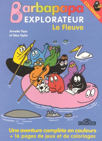 Barbapapa - Premier pinceau magique - Les couleurs - Coloriages