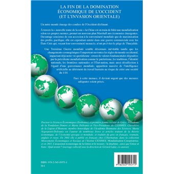 La fin de la domination économique de l'Occident