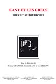 Kant et les Grecs