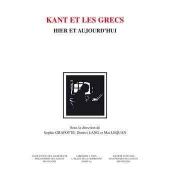 Kant et les Grecs